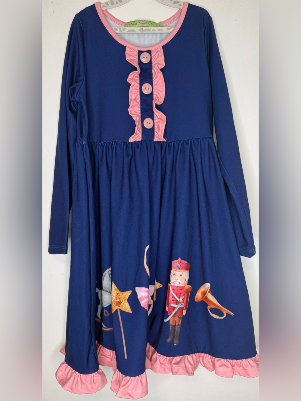 NWT Millie Loves Lily Nutcracker Ballet Christmas Dress Girls Size 8